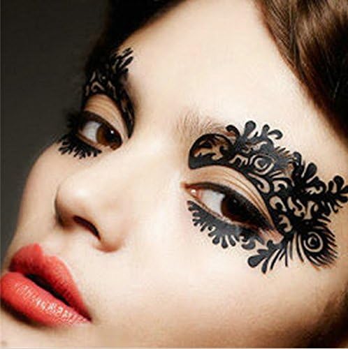 1Pair Temporary Eye Tattoo Eyeshadow Eyeliner Transfer Sticker Makeup Face Sticker Decoration Cosmetic