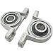 eoocvt 2pcs 12mm Pillow Block Cast Housing Mounted Ball Bearings Micro Vertical Bearing