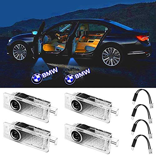 4-pack Car Door LED Logo Light Projector Ghost Shadow welcome Lights For BMW 3 5 6 7 Z GT Series