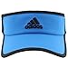 adidas Men's Adizero II Visor Cap, Ray Blue/Black, One Size