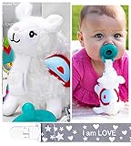 Pacifier and Teether Holder Set W Paci - Chain Clip