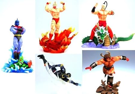 Amazon 超像可動 フィギュアコレクション キン肉マン ノーマル全5種 フィギュア ドール 通販