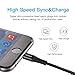 Jumtent Lightning Cable 4Pack 3FT 6FT 6FT 10FT Nylon Braided Cord USB Syncing and Charging Cable Charger for iPhone 8/8 Plus/7/7 Plus/6/6 Plus/6S/6S Plus,SE/5s/5c/5,iPad/iPod (Black)