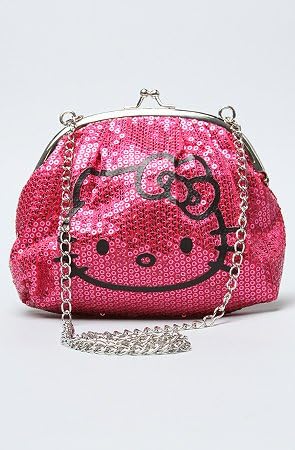 hello kitty sequin wallet