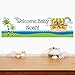 Noah's Ark Baby Shower 5 Ft. Large Personalized Banner