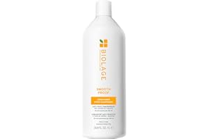 Biolage Smooth Proof Conditioner - Nourishes & Smooths Frizzy Hair, Detangles, Hydrates and Adds Shine, Infused with micro-dosed with Camellia Oil & Glycerin, Vegan & Paraben-Free
