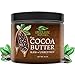 Cocoa Butter Raw Unrefined | Pure Ingredients | Body Moisturizer | Hydrate, Nourish & Soften Your Skin | Restore & Repair | Body Butter for Women & Men, All Skin Types 16 oz