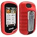 TUSITA Case for Garmin Oregon 600 600t 650 650t 700 750 750t - Silicone Protective Cover - Handheld GPS Accessories (Red)