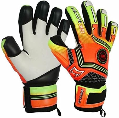 orange goalie gloves