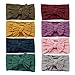 Cute Baby Girls Headbands and Bows for Newborn Infant Toddler, Stretchy Nylon Baby Headbands Headwrap Bows Hair Accessories