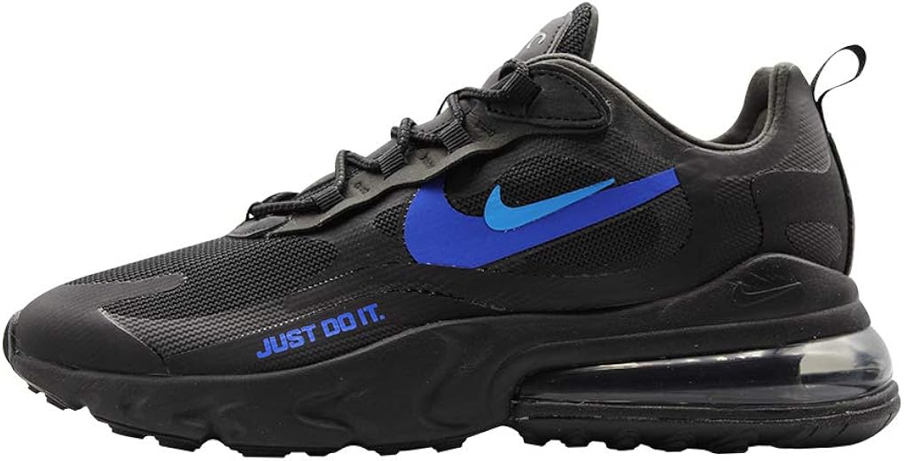 nike air max 270 react just do it black