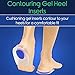 ViveSole Silicone Gel Heel Cups – Shoe Inserts for Plantar Fasciitis, Sore Heel Pain, Bone Spur & Achilles Pain – Pad & Shock Absorbing Support (US Men’s 10-13)thumb 3