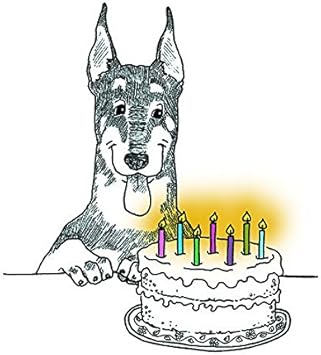 doberman birthday cake
