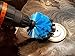 Medium Scrubbing Brush Drill Attachment Set: Beast Brush Spin Power Scrubber for Fast and Easy Cleaning for All Surfaces, Medium Bristles for Bathroom Shower and Tub, Kitchen Tiles, Carpet, Cars