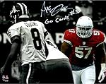 Alex Okafor Arizona Cardinals Autographed 11"x 14" Spotlight Photograph with Go Cards Inscription - Fanatics Authentic Certified