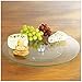 Tempered Glass Rotating Turntable, rotating cake stand for decorating and displaying cakes, cupcakes,Fruits and cheeses - Revolving Cake Stand, Heavy duty Glass 11.8 inch Diameter