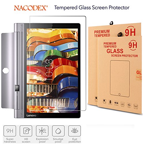 Tab 3 Pro Glass Screen Protector,for Lenovo Yoga Tab 3 Pro 10 inch Nacodex Tempered Glass Screen Protector (for Lenovo Yoga Tab 3 Pro 10 inch)