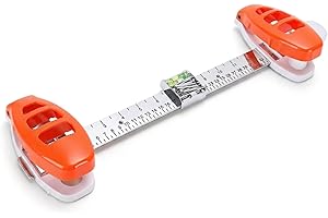 Dpofirs Picture Hanging Tool with Level, Precision Marking Position Ruler for Wall Decor, Frame Alignment Balance Guide, ABS 