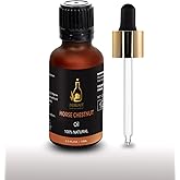 Horse Chestnut (Aesculus hippocastanum) Oil | Pure & Natural Carrier Oil for Skincare, Hair Care & Massage- 15ml/0.5 fl oz