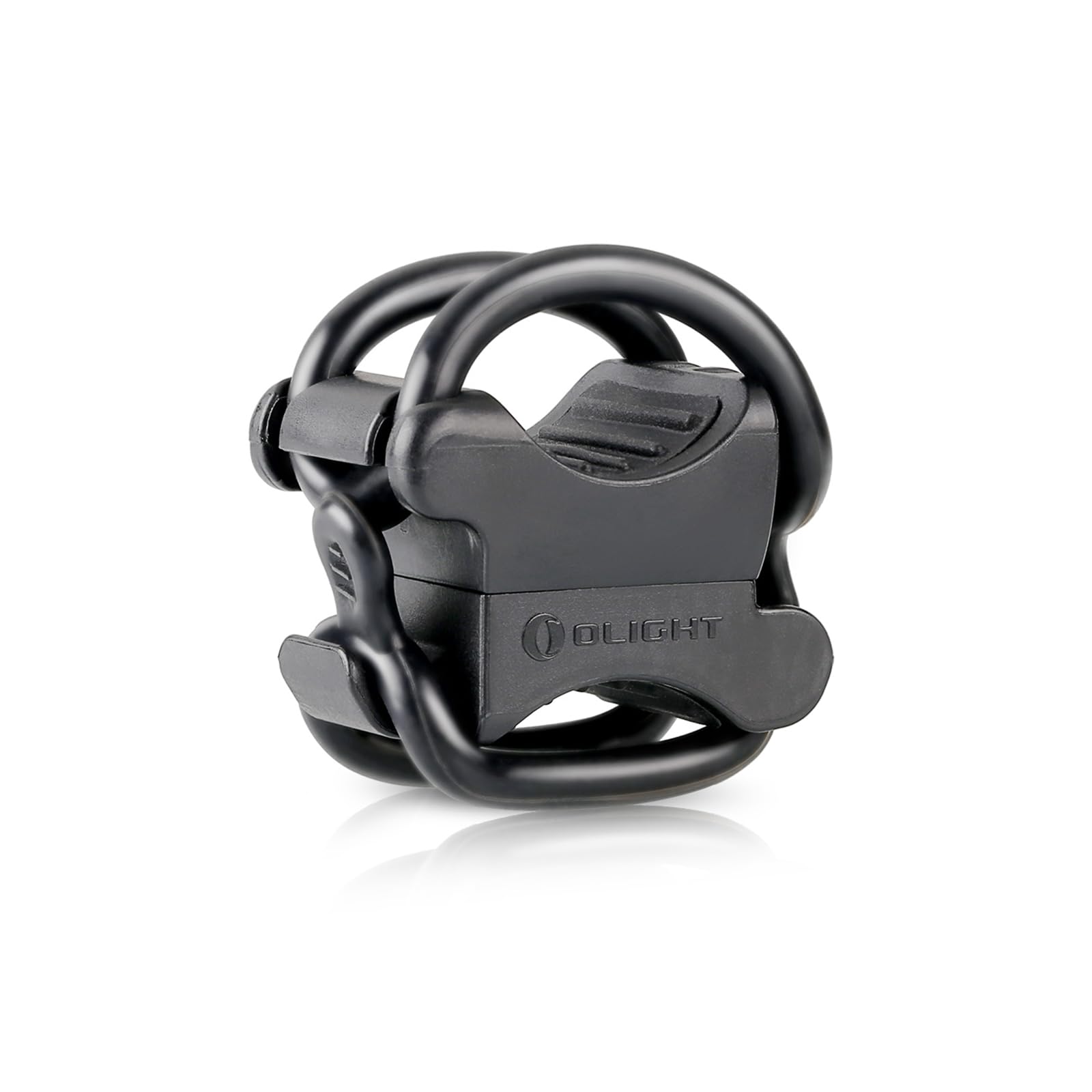 OLIGHT FB-1 Universal Bike Mount for Flashlight, Bicycle Bracket for 10mm to 35mm Torches, Ideal for Cycling, an Adjustable and Flexible Elastic Rubber