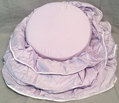 Pottery Barn Kids Lavender Ruffle Vanity Cushion Buy Online In