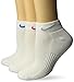 NIKE Women's Performance Cushion Low Cut Training Socks (3 Pairs), White, Medium