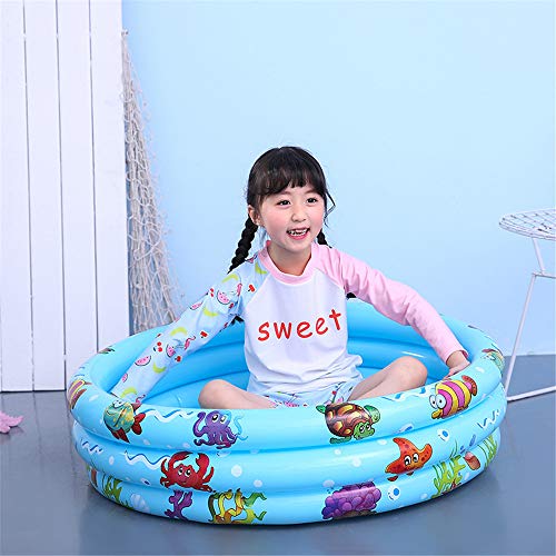 image for MIYA LTD Foldable Lightweight Portable Family Play Pool,Summer Swimmin