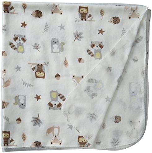 Rene Rolfe 5 Pk.Soft Flannel Baby Girls Receiving Blankets 100% Cotton Pink and White
