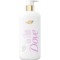 Dove Body Wash, Promotes firmer, supple skin, Vitality Renewal, body cleanser with 4% restoring serum with collagen, 547mL
