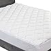 ExceptionalSheets Rayon from Bamboo Mattress Pad with Fitted Skirt - Extra Plush Cooling Topper - California King