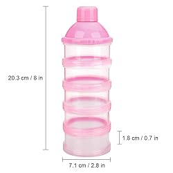 Accmor Formula Dispenser On The Go, 5 Compartments