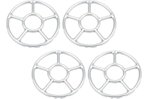 Mikikit 4 Pcs Gas Stove Pot Support Racks Small 15.5cm Kitchen Brackets for Milk Pot Wok Cooking