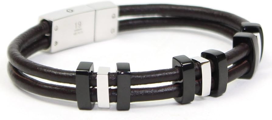 Amazon Co Jp ポリス Police ブレスレット メンズ Tanpa タンパ レザーブレスレット アクセサリー ブラウン 390bsc03 ウェア シューズ シューズ バッグ