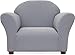 Keet Roundy Kid's Chair Gingham, Wood, Navy