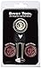 Team Golf NCAA Florida State Seminoles Divot Tool Pack With 3 Golf Ball Markers Divot Tool with 3 Golf Ball Markers Pack, Markers are Removable Magnetic Double-Sided Enamel