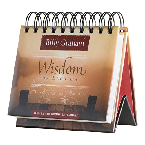 DaySpring Flip Calendar - Billy Graham Wisdom for Each Day - 75669 - //medicalbooks.filipinodoctors.org