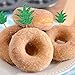Pineapple Donut Cupacke Topper Glitter Green Cake Picks Hawaiian Luau Tropical Party Decoration Bridal Baby Shower Birthday Wedding Summer Theme