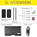 J&D Holster Compatible for Samsung Galaxy S7 Edge/S20 Plus/S20+/Galaxy A01/iPhone 8 Plus/7 Plus/6 Plus Holster with Belt Clip, PU Leather Pouch and ID Wallet Case (Fits with Naked Phone/Slim Case on)