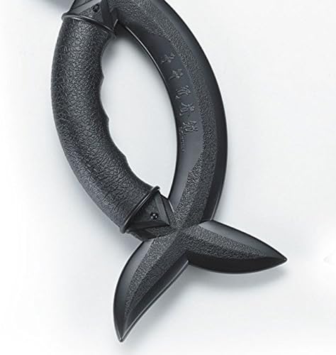 Martial Arts Black Polypropylene Full Contact Wushu Meridian Axe Couple - Image 4