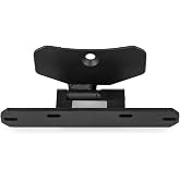 KUAT License Plate Mount - NV 2.0 - Black (ANLPB) | Keep your plate visible and your rack clean with the License Plate Mount NV 2.0