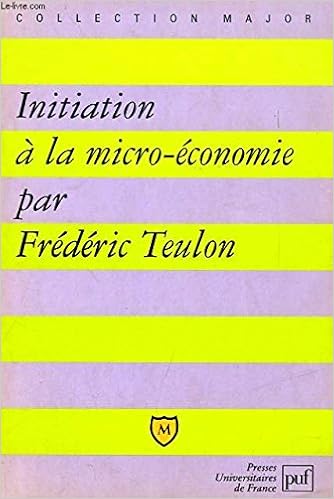 Initiation à La Micro économie Amazonca Frédéric Teulon - 