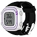 MOTONG Garmin Forerunner 10/15 Replacement Band For Women - MOTONG Silicone Strap Replacement Band For Garmin Forerunner 10/15,For Women (Silicone Black)