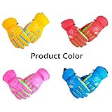 Triwonder Waterproof and Breathable Ski Snowboard Gloves for Kids Outdoor Thermal Warm Winter Ski Gloves