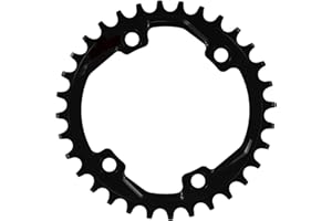 for SNAIL 96BCD 32T 34T 36T 38T For Bike Chainring 96MM For BCD Single Speed Circular Disc 7075 Aluminum Alloy 4MM Thick Spro