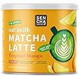 SENCHA NATURALS Oat Milk Vegan Matcha Latte Tropical Mango 8.5 oz