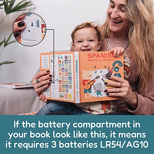 Cali's Books Battery Kit for Interactive Musical Books. Battery Kit