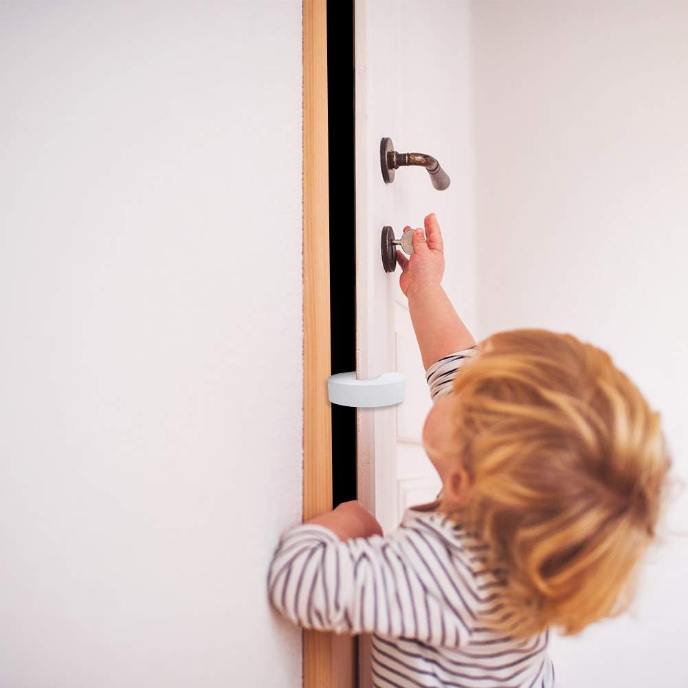 child safety door stop finger guard