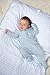 Lamaze Organic Baby Baby Boys' Sleep N Play, Footed Sleepwear, 2 Pack, Blue, 6M