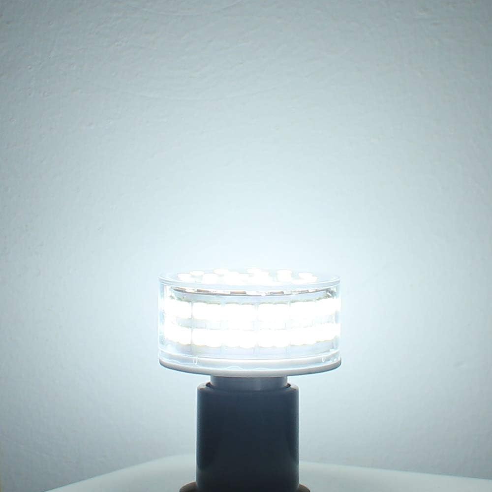 ZFQ E14 Screw Base LED Squat Light Bulb 9W, 90 Watt Halogen Equivalent, 900 Lumen, 6000K Cool White - Image 4