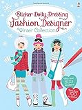 Sticker Dolly Dressing Fashion Designer Winter Collection